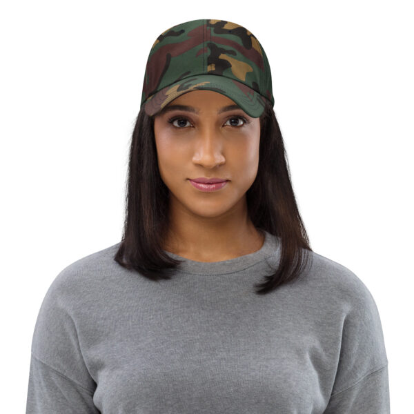 Camo Dad hat - Image 3