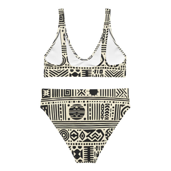 Mudcloth high-waisted bikini - Image 2