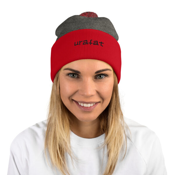 Urafat Pom-Pom Beanie - Image 4