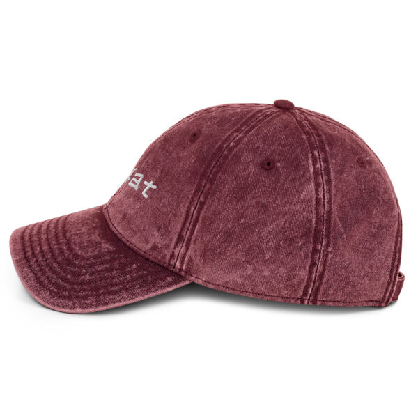 Vintage Cotton Twill Cap - Image 3